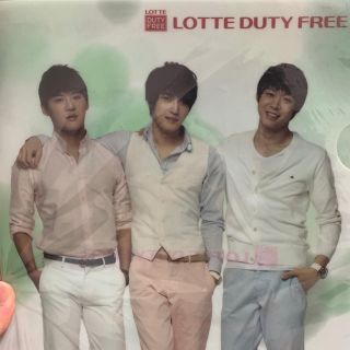 ジェイワイジェイ(JYJ)のLOTTE DUTY FREE  JYJファイル(ミュージシャン)