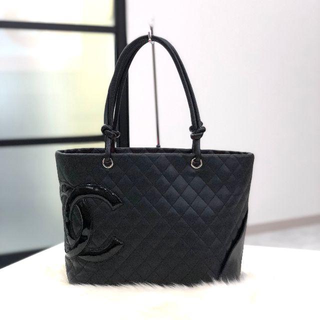 スーパーコピー エルメス メンズデザイナー | CHANEL - シャネル カンボンライン トートバッグ ラージ 黒 の通販 by ☆Ｍａｒｌｏ✩'s shop｜シャネルならラクマ