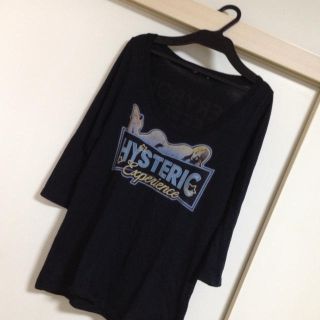 ヒステリックグラマー(HYSTERIC GLAMOUR)の♡ ヒス 七分袖Ｔシャツ ♡(Tシャツ(長袖/七分))