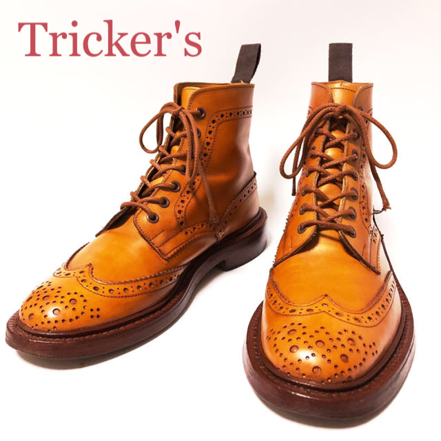 専用Tricker's トリッカーズ モールトン カントリーブーツ UK7