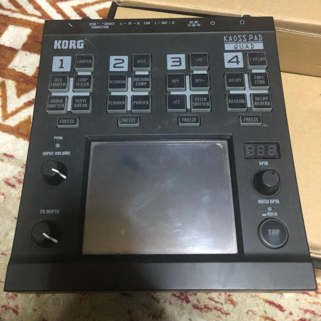 KORG(コルグ)のKORG カオスパッドQUAD 楽器のDJ機器(DJエフェクター)の商品写真