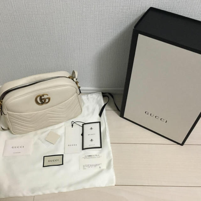 Gucci - GUCCIマーモントバッグの通販 by みーやん's shop｜グッチならラクマ