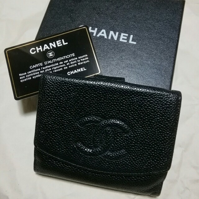 CHANEL - シャネル　中古　財布　Gカード　箱あります。の通販 by カプチーノ's shop｜シャネルならラクマ