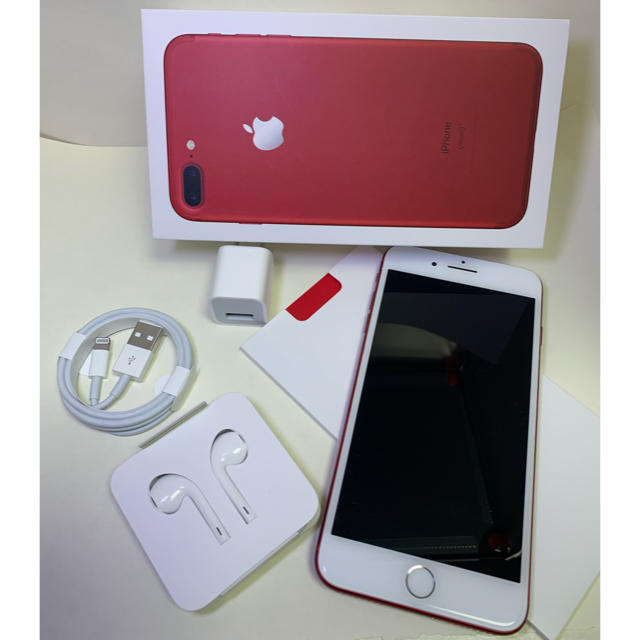海外最新 Red Plus 7 iPhone - iPhone 128 Softbank GB スマートフォン本体