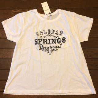 サムシング(SOMETHING)の白Tシャツ(Tシャツ(半袖/袖なし))