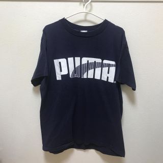 プーマ(PUMA)の希少 アメリカ製 PUMA プーマ ビッグロゴ Tシャツ 90's(Tシャツ/カットソー(半袖/袖なし))