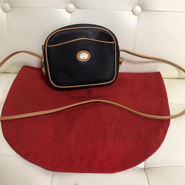 プラダ バッグ 安い - Gucci - 極 美品 GUCCI オールド グッチ バイカラー レザー ショルダー バッグの通販 by Safari｜グッチならラクマ