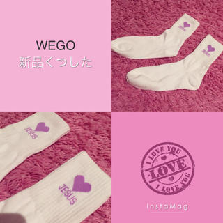 ウィゴー(WEGO)の〜WEGO 新品くつした〜(ソックス)
