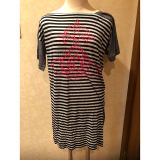 ヴィヴィアンウエストウッド(Vivienne Westwood)のヴィヴィアン  ウエストウッド Tシャツワンピ(ミニワンピース)