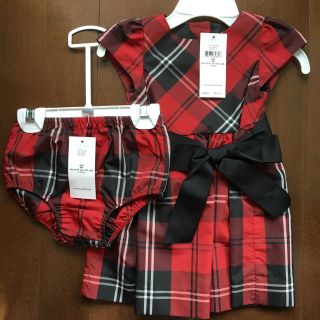 ラルフローレン(Ralph Lauren)の【値下げ】【新品タグ付き】ラルフローレン ワンピース ドレス 6M(ワンピース)