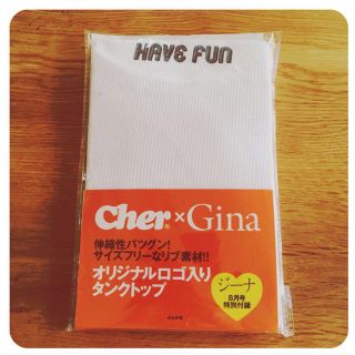 シェル(Cher)のGina付録♡cherタンクトップ(タンクトップ)