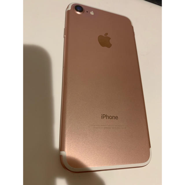 iPhone 7 32GB simフリー pinkgold