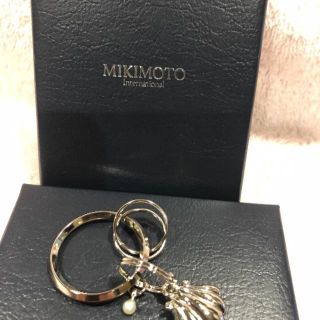 ミキモト(MIKIMOTO)のMIKIMOTO  パール  キーホルダー(キーホルダー)