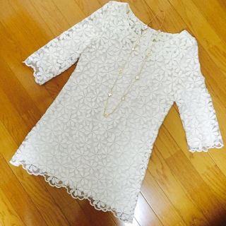 チェスティ(Chesty)のChesty♡フラワー刺繍ワンピースF(ミニワンピース)