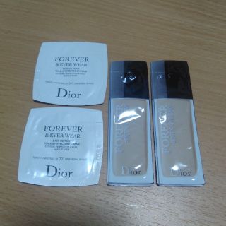 ディオール(Dior)のDior　フォーエバースキングロウ×2　スキンフォーエバー&エヴァーベース×2(ファンデーション)