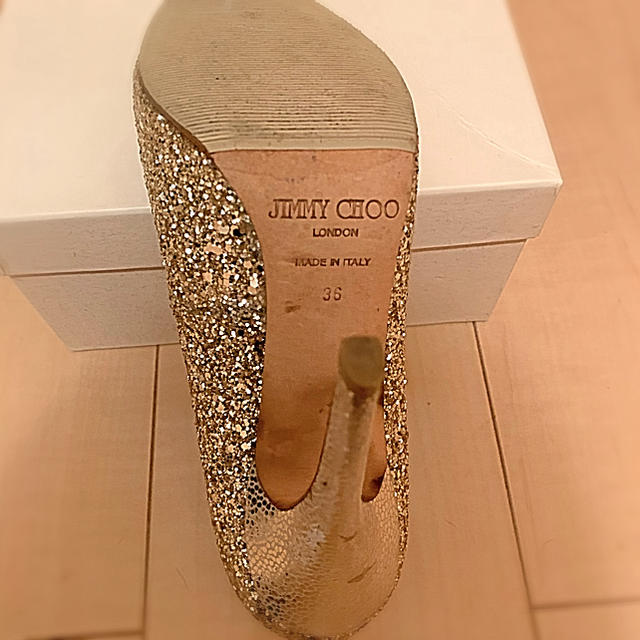 高評価なギフト JIMMY CHOO ハイヒール グリッターパンプス ジミーチュウ - ハイヒール/パンプス - covid19.ins.gov.mz