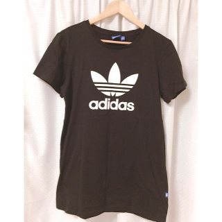 アディダス(adidas)のadidas Tシャツ 半袖 ブラック(Tシャツ(半袖/袖なし))