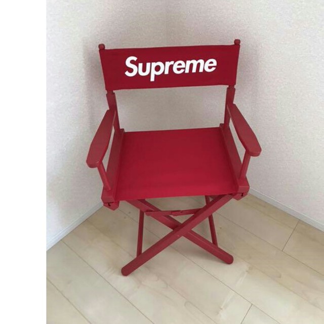 Supreme - supreme Directors chair redの通販 by Aikawa's shop｜シュプリームならラクマ
