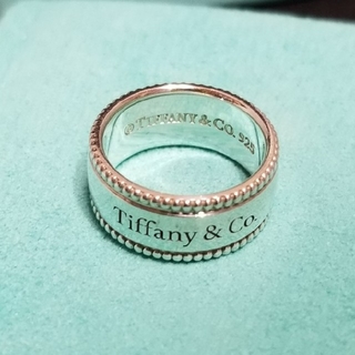 ティファニー(Tiffany & Co.)のティファニー シルバーリング 8.5号 袋 箱あり(リング(指輪))