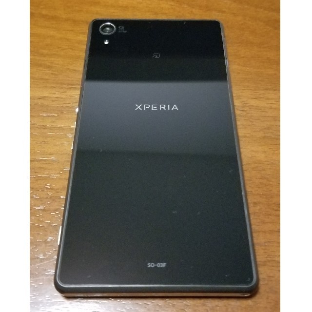 SO-03F ソニー　ブラック XPERIA ドコモ シムフリー化済み 判定○ 1