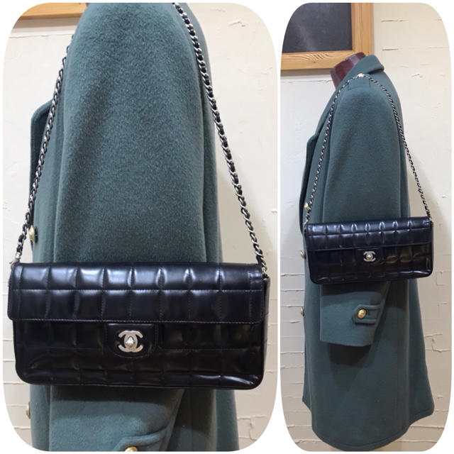 ジバンシー バッグ 激安レディース | CHANEL - VINTAGE CHANEL チョコバーマトラッセ チェーンショルダーバッグの通販 by キネシオテープ's shop｜シャネルならラクマ