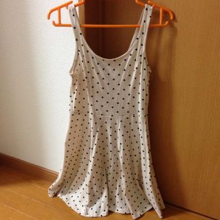 エイチアンドエム(H&M)のH&M ♡ ドットワンピ(ミニワンピース)