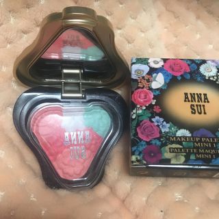 アナスイ(ANNA SUI)のアナスイ フェイスカラー&メイクアップ パレット ミニ 1 美品(フェイスカラー)