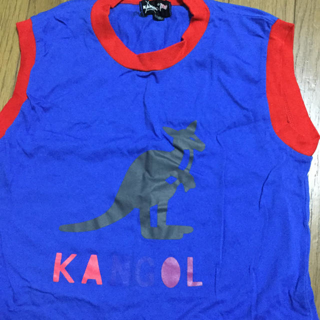 KANGOL(カンゴール)のKANGOL ノースリーブ 120cm キッズ/ベビー/マタニティのキッズ服男の子用(90cm~)(Tシャツ/カットソー)の商品写真