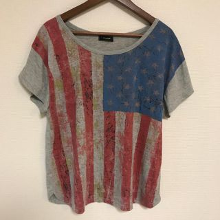 ドスチ(Dosch)のDosch＊アメリカ国旗柄Tシャツ(Tシャツ(半袖/袖なし))