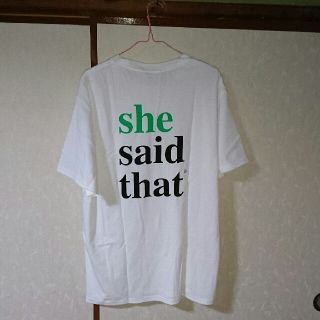 ニコアンド(niko and...)のshe said that コラボTシャツ(Tシャツ(半袖/袖なし))