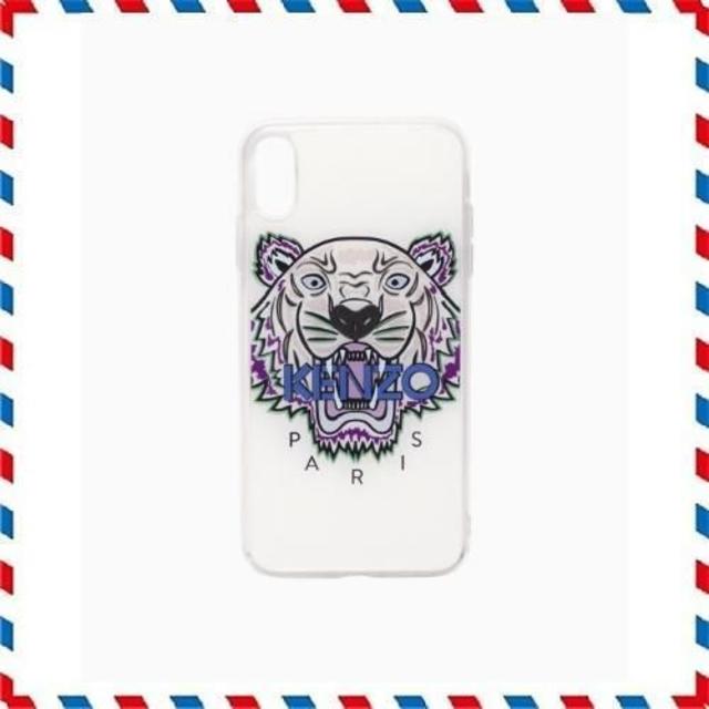 KENZO(ケンゾー)の★新品 【KENZO】iPhoneXS/Xケース　ホワイト スマホ/家電/カメラのスマホアクセサリー(iPhoneケース)の商品写真