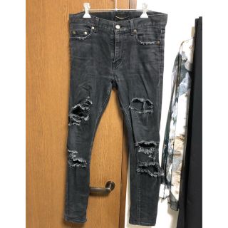 サンローラン(Saint Laurent)のsaint laurent paris ダメージデニム デストロイ30インチ(デニム/ジーンズ)