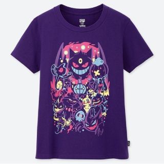 ポケモン(ポケモン)のポケモン　ユニクロ　Tシャツ WOMEN サイズ【L】『ゲンガー』(Tシャツ(半袖/袖なし))