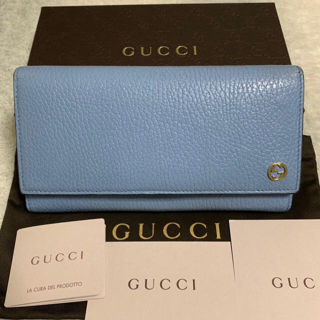 Gucci - 極美品！ GUCCI グッチ 財布 長財布 プラダ シャネル ルイヴィトン 好きの通販 by 断捨離中！@即購入OK's shop｜グッチならラクマ