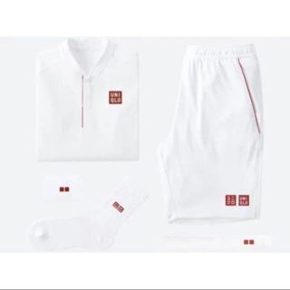 ユニクロ(UNIQLO)のロジャー・フェデラー選手 2018ウィンブルドン着用モデル  ウェア5点セット(ウェア)