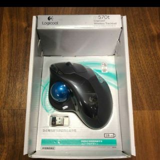 ロジクール m570t ワイヤレス トラックボール(PC周辺機器)
