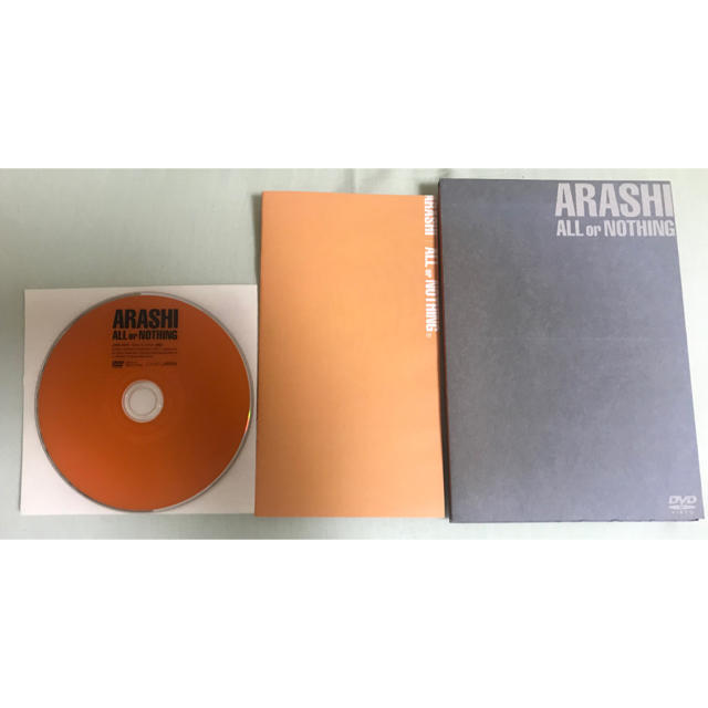 ARASHI ALL or NOTHING DVD