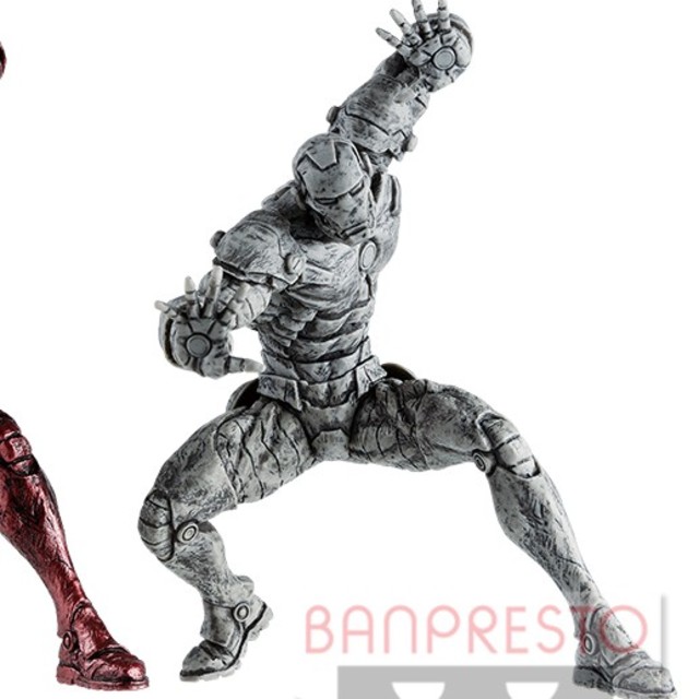 BANPRESTO(バンプレスト)のMARVEL 超人技画 IRON MAN B黒バージョン エンタメ/ホビーのフィギュア(アメコミ)の商品写真