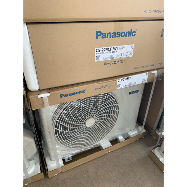 新品未開封 Panasonic CS-229CF 6畳用エアコン6畳暖房