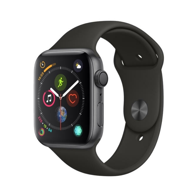 Apple Watch(アップルウォッチ)のApple Watch Series 4 GPSモデル44mm スペースグレイ スマホ/家電/カメラのスマホ/家電/カメラ その他(その他)の商品写真