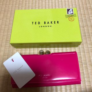 テッドベイカー(TED BAKER)の新品未使用 テッドベイカーがま口ビシュー長財布 (財布)