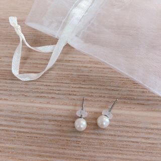 パールチタンピアス ✩︎⡱6mm(ピアス)