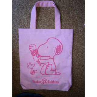 スヌーピー(SNOOPY)の31アイスクリーム スヌーピー トートバック   PEANUTS SNOOPY(ノベルティグッズ)