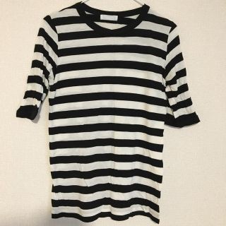 アダムエロぺ(Adam et Rope')の【ねこさん。専用】SALON  adam et ropeの5分丈Tシャツ(カットソー(長袖/七分))