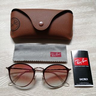 レイバン(Ray-Ban)の【maria様専用】Ray-Ban サングラス　3574-N 59□14 レッド(サングラス/メガネ)