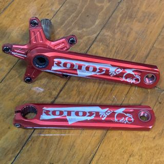 ローター(ROTAR)の【7/1まで】最終値下げ　限定品ROTOR COBO EDITIONクランク　赤(パーツ)