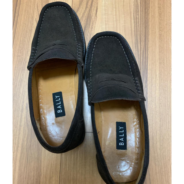 美品 BALLY バリー ローファー スエード 25.5