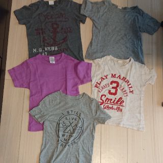 オールドネイビー(Old Navy)のYUNA様専用◆キッズ Tシャツ 120  5枚セット(Tシャツ/カットソー)