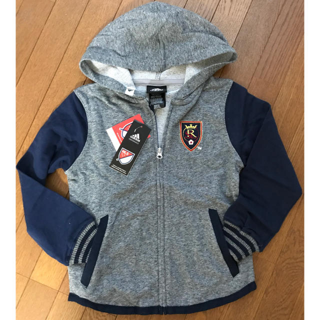 adidas(アディダス)のAdidas アディダス MLS ジャケット リアルソルトレイク 120cm キッズ/ベビー/マタニティのキッズ服男の子用(90cm~)(ジャケット/上着)の商品写真