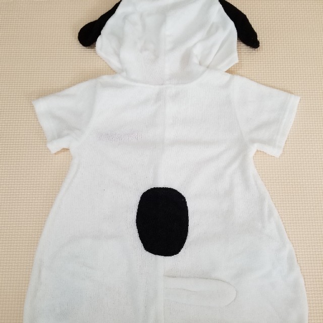 SNOOPY(スヌーピー)のスヌーピーロンパース 80 キッズ/ベビー/マタニティのベビー服(~85cm)(ロンパース)の商品写真